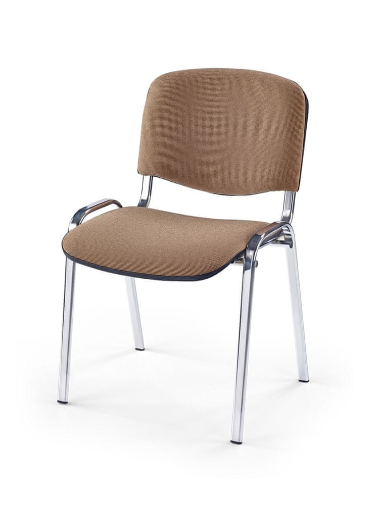 Halmar Konferenčná stolička Iso C - béžová (C4) / chróm
